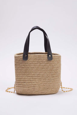 Camel Has?r Zincir Sapl? Mini/Kucuk Kad?n Bucket Omuz Canta TAKSS25OC00078