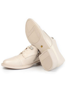 03-HP9954M BEIGE Полуботинки женские (натуральная кожа)