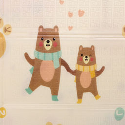 Коврик игровой 150*180*0,8 см Звери 2