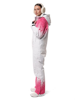 Комбинезон BB-0525 Бело-голубой - Snow headquarter фото 22