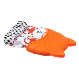 Прорезыватель-рукавичка Крошка Я «Лисичка», от 3 мес.