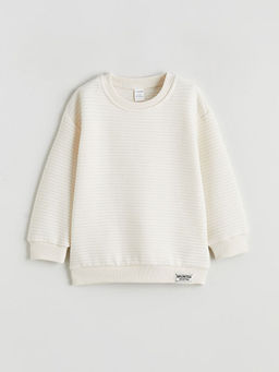 Bisiklet Yaka Erkek ?ocuk Sweatshirt