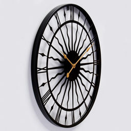 Часы настенные интерьерные «Солнце», серия: Лофт, металл, бесшумные, плавный ход, d=59 см, от батарейки 1хАА