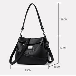 KAIDIFEINIROO Сумка женская с двумя ремнями 8733 фото 37