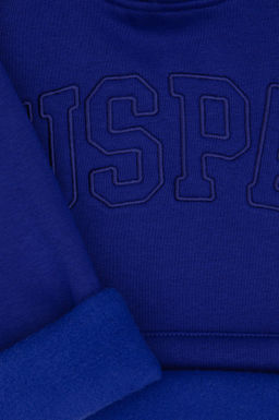 K_z _ocuk Mor Basic Kap__onlu _ardonlu Basic Sweatshirt Sepette S_rpriz _ndirim - U.s. polo assn фото 4