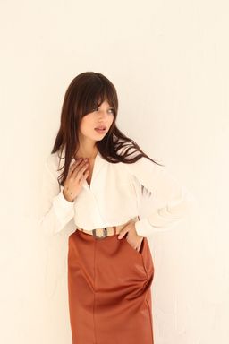 Блуза с английским воротником - Martichelli фото 23