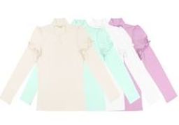 CRB wear/CAJ 61472 Водолазка для девочки, экрю/Ex.Cherubino