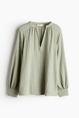 Blusa en tejido doble - H&m фото 6