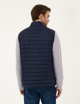 Lacivert Dolgulu Ultra Hafif _i_me Yelek - Pierre cardin фото 5