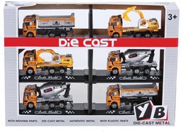 Набор Строительных автомобилей металл. (6шт) арт. 9120-1