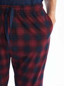 Standart Kal?p Ekose Erkek Pijama Alt