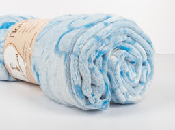 АРТ 004 Покрывало- плед фактурный 180*210 "Снежинки"