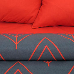 Постельное бельё Этель дуэт Коралловый лепесток 143х215 см - 2 шт., 240*220 см, 70х70 см - 2 шт., поплин 125 г/м  фото 2