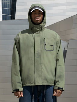 Куртка спортивная мужская весна осень цвета хаки 25473Kh - Mtforce фото 22