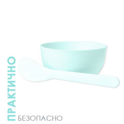 Набор: Чаша + лопатка для разведения альгинатных масок, TaiYan, 1 шт TY-11-32