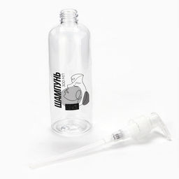 Дозатор для шампуня и кондиционера I love my body, 300 мл, 2 шт.