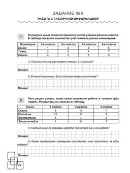 ВПР. Всероссийская проверочная работа. 4 класс. Математика. 100 типовых заданий - Издательство Планета фото 7
