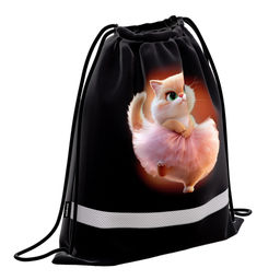 Цена за 1 шт. Мешок для обуви ErichKrause с вентиляцией 500x410мм Prima Cat