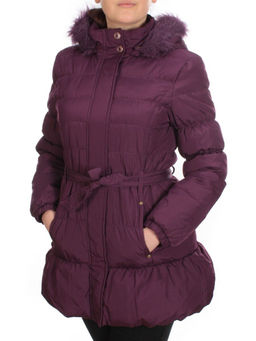 B-38 DARK VIOLET Куртка зимняя женская NO NAME (100 гр. холлофайбер) - Fashion фото 3
