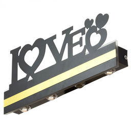 Бра Любовь LED 4000К 12 Вт черный 38?20?4 см