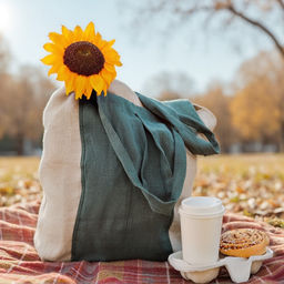 Сумка шоппер с ручками SL HOME Linen shopper, 50?50 см, 100% лён, 200 г/м2