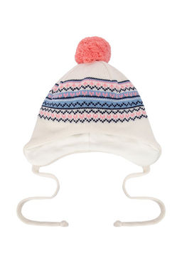 Шапка с завязками д/дев. Ирди