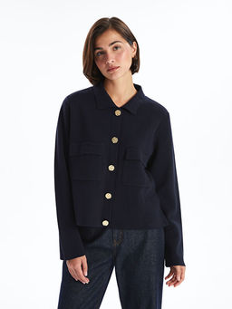 G?mlek Yaka Kad?n Triko H?rka