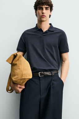 POLO ESTRUCTURA PIQU? / Marino - Zara фото 6