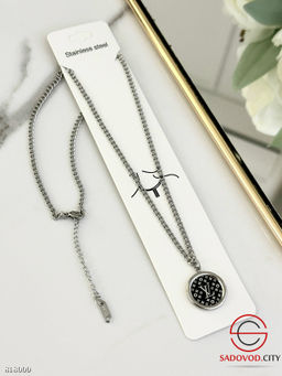 Цепочка с кулоном из медицинской стали