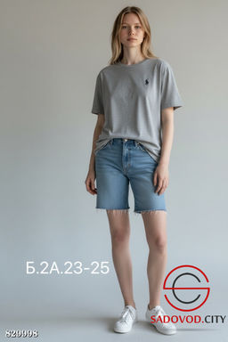 Футболка женская из хлопка