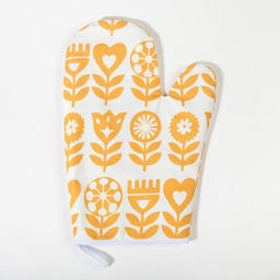 Набор Кухонный Этель Yellow garden, варежка-прихватка 20?27 см, прихватка 19?19 см, 100% хлопок (МИКС)