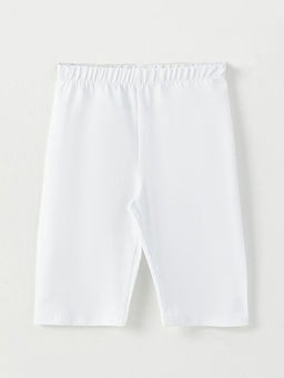 Beli Lastikli Basic K?z ?ocuk K?sa Tayt