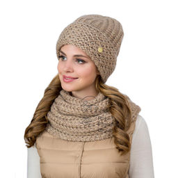 Эмили к-т шапка, снуд женские