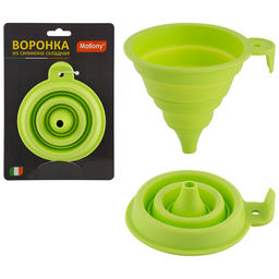 Цена за 2 шт. Воронка из силикона складная FF-1, D=10,5см 001779