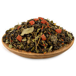 Зеленый чай Земляника со сливками 70 гр - Chokodelika фото 3