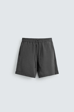 BERMUDA FLUIDA RELAXED FIT / Gris topo - Zara фото 7
