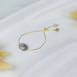 Браслет регулируемый с ботсванским Агатом