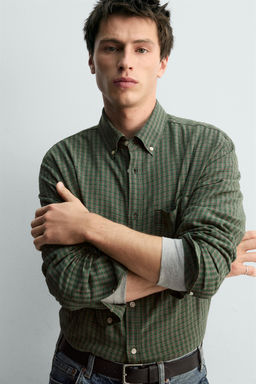 LIMITED EDITION CHECK SHIRT - Zara фото 14