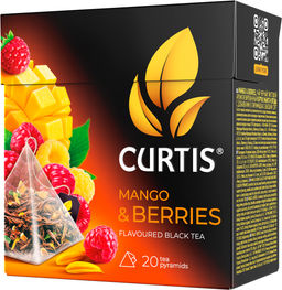 Чай Кертис пирамидки Mango&Berries 20п