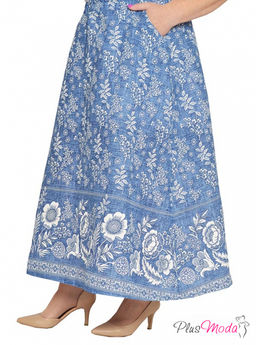Юбка Модель №1879 размеры 44-84 - Plusmoda фото 7