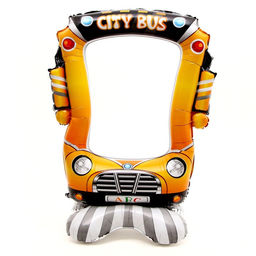 Воздушный шар фольгированный 52" «Рамка для фотосесии», под воздух