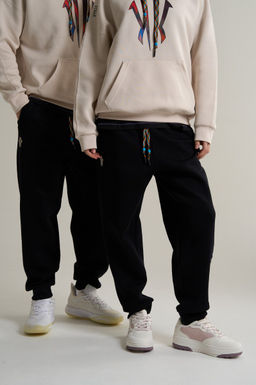 Брюки трикотажные Черный KAI Knit Track Pants - Anta фото 2