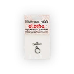 Zlatka Замок-тогл FMK-Q03 9 х 12 мм 5 х 1 шт 02 под золото  фото 3