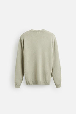TEXTURED COTTON SWEATER - Zara фото 9