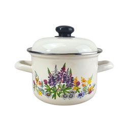 Кастрюля 1,5л "Люпины" С-1608АП2/4Жм