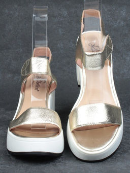 08-QL6989-1A WHITE Босоножки женские (натуральная кожа)