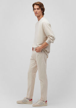 London Akdeniz Ekru Jean Pantolon - Mavi фото 2