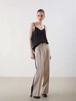 Loose Fit Geni? Pa?a Kad?n Pantolon