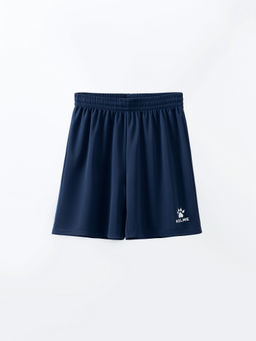 Детская футбольная форма KELME Short-Sleeved Football Suit (Blue/Dark Blue)