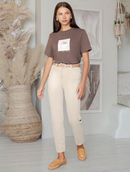 Футболка из премиального хлопка с авторским принтом